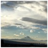 八ヶ岳から見える今朝の冨士山は幻想的だった！