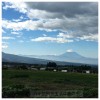 今朝の富士山と南アルプス