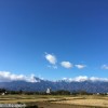 南アルプスと富士山の雪