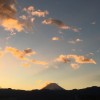 今朝４時半の富士山