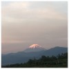夕方の富士山