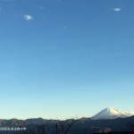 寒いほど富士山きれい